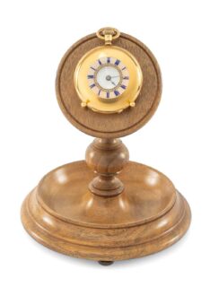 Victorian 18ct Gold Ladies' Fob Watch & Stand