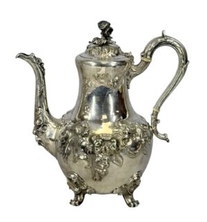 Victorian Silver Coffee Pot