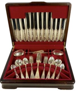 Walker & Hall Canteen of Silver Cutlery