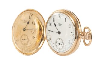 Waltham USA 9ct Gold Pocket Watch