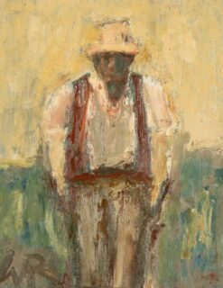 Will Roberts Oil 'Farmer, New Waist Coat'