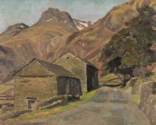 William Heaton Cooper Oil 'The Road to Langdale'