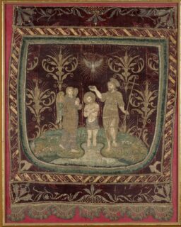 16th Century Embroidered Liturgical Panel
