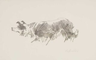 Sir Kyffin Williams RA Pencil, Ink & Wash