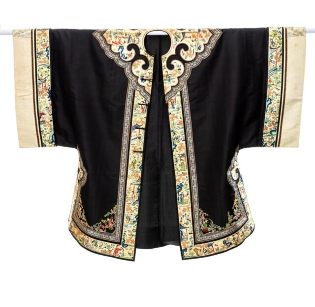 4 Chinese Embroidered Ladys Robe SOLD 2300